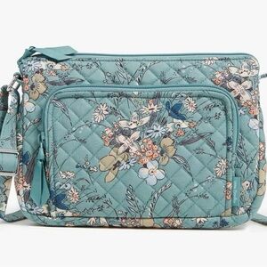 Vera Bradley Little Hipster Sunlit Garden Sage